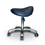 Piso clínico ergonómico TM04 negro sin respaldo