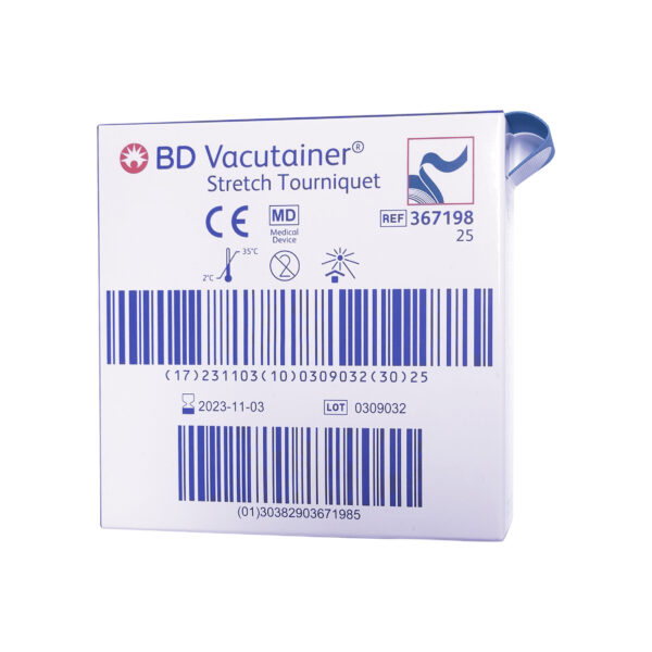 Torniquete Stretch Vacutainer® Libre de Latex