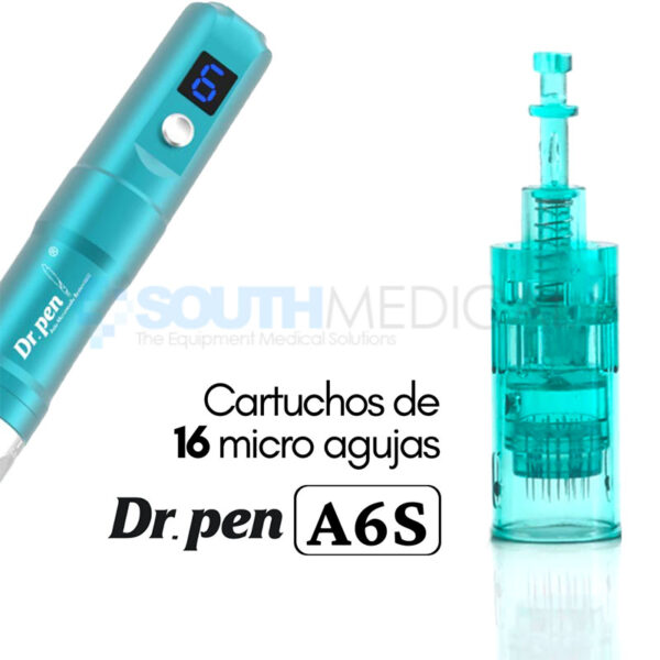 Cartuchos 16 agujas Dr Pen A6s