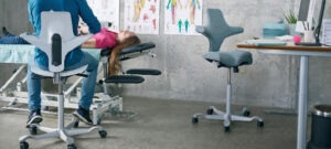 piso clínico vs silla